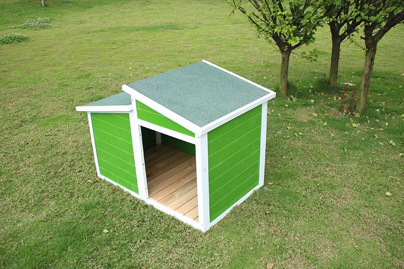 Pabrik Kayu Solid OEM Outdoor Dog Pets House Kennel-4