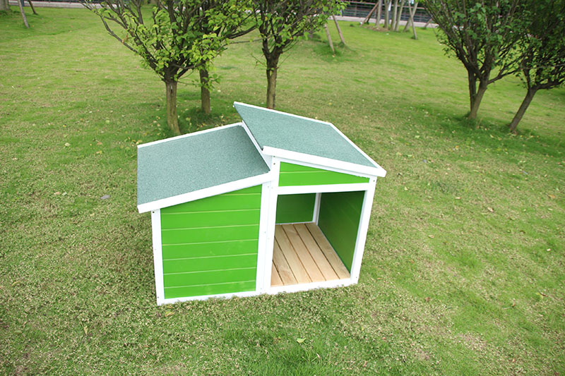 Solid Wood Factory OEM Outdoor Dog Lemmikit House Kennel-7