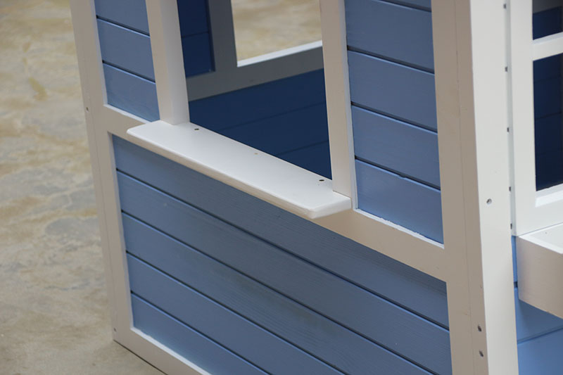 Grosir barudak outdoor playhouse warna biru kids kayu playhouse (8)