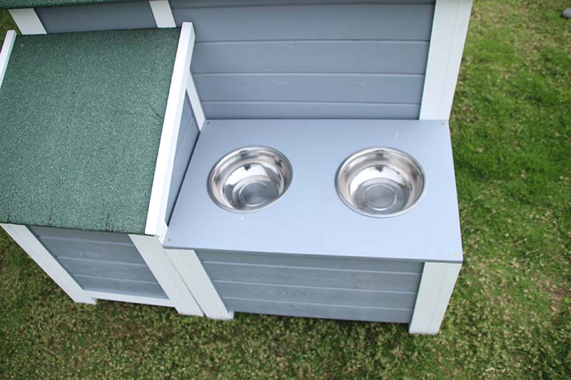 Chinese Fir Material Factory OEM Outdoor Dog House Kennel-4